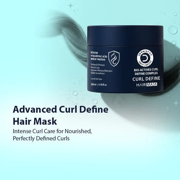 Curl Define Hair Mask | Keratin, Hyaluronic & Wheat Protein