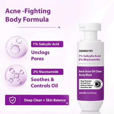 Acne Control Body Wash for Clear, Healthy Skin | Dermistry