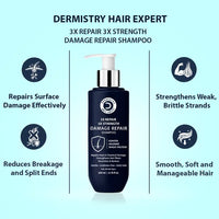 Damage Repair Shampoo | Keratin & Arginine | Dermistry