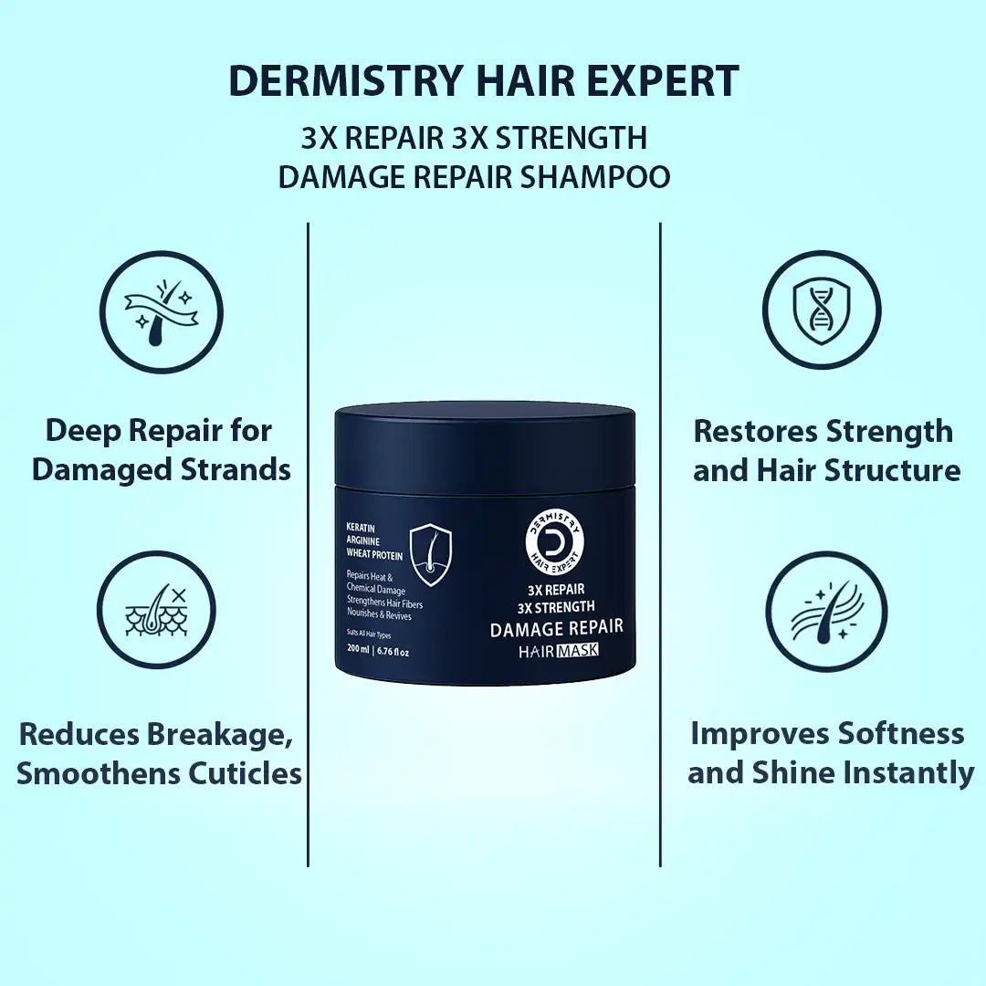 Damage Repair Hair Mask | 3X Repair & 3X Strength Hair