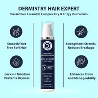 Dry Frizzy Hair Serum with Ceramides & Wheat Protein