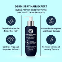 Dry & Frizzy Hair Shampoo | Ceramides | Dermistry Hair Expert