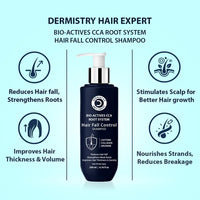 Hair Fall Control Shampoo with Caffeine & Arginine | Dermistry