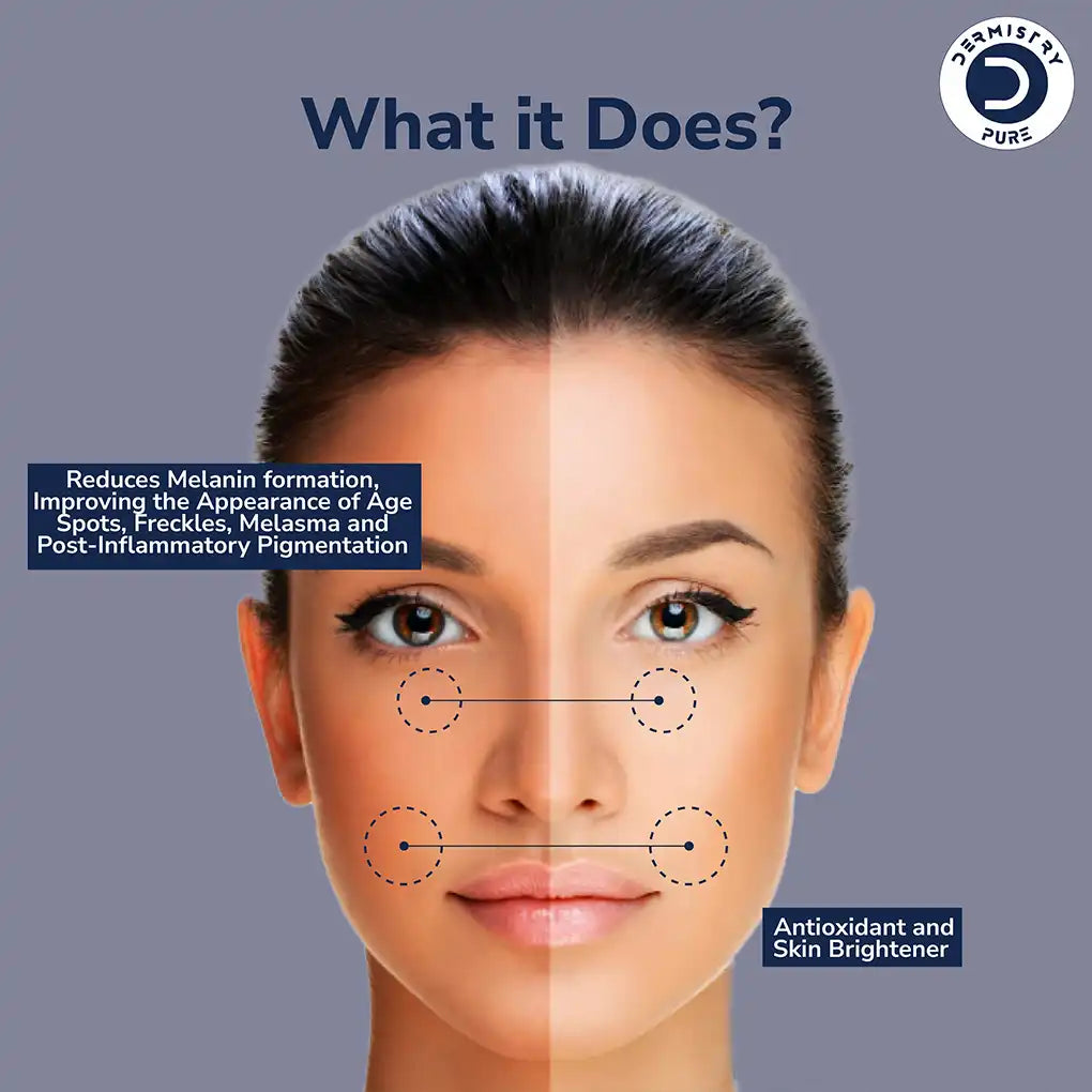 2% Kojic Acid & 1% Alpha Arbutin Serum for Dark Spot