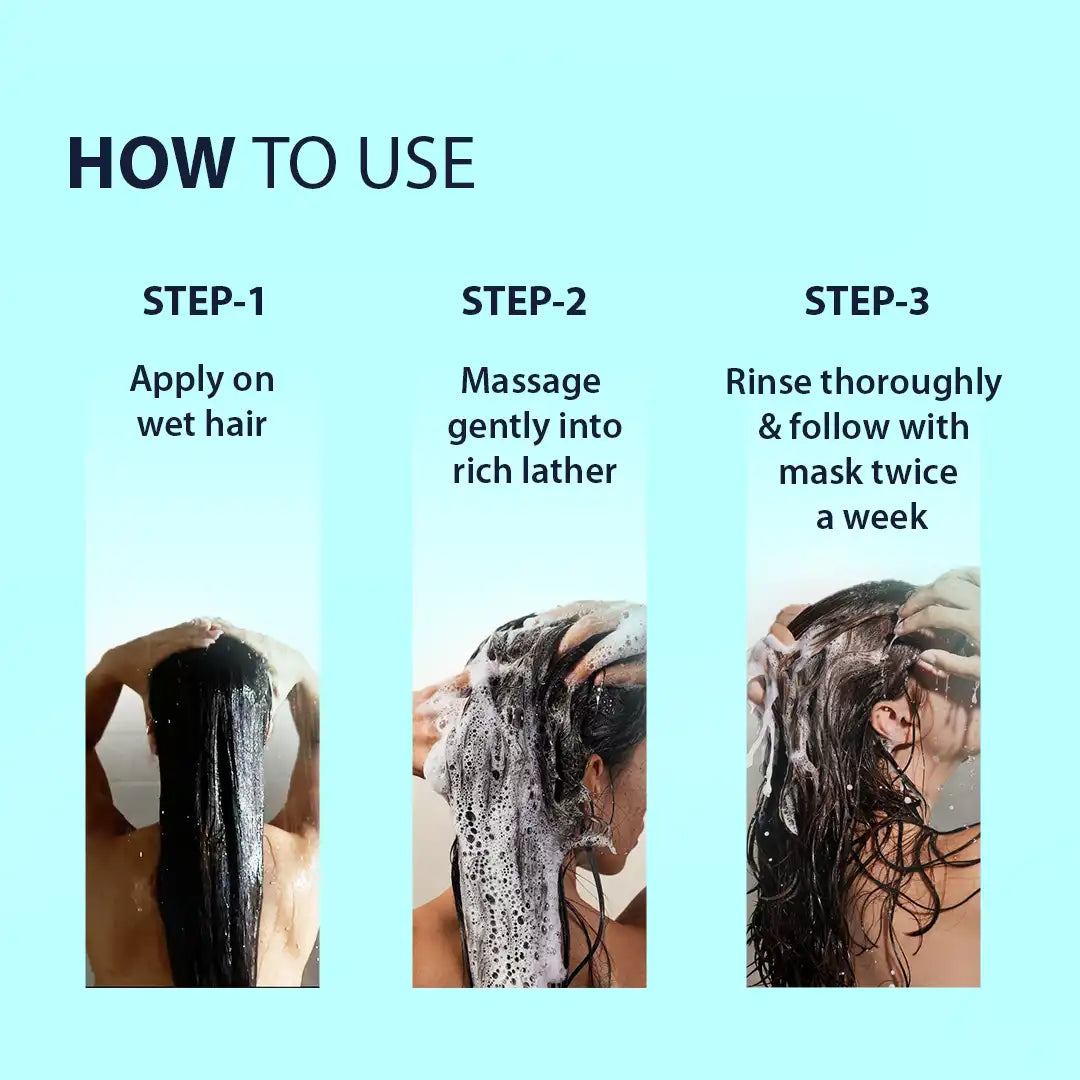 Dry & Frizzy Hair Shampoo | Ceramides | Dermistry Hair Expert