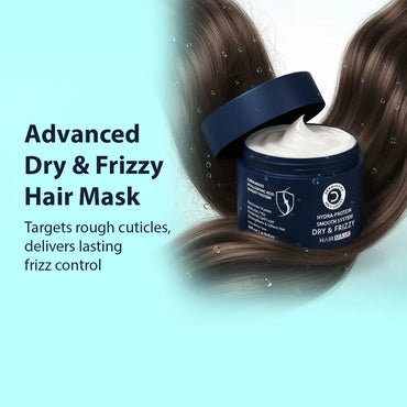 Dry Frizzy Hair Mask for Smooth, Soft & Frizz-Free Hair