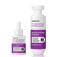 Salicylic Acid & Niacinamide Face Serum + Body Wash Combo
