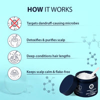 Anti Dandruff Hair Mask for Flake Control & Healthy Scalp | Dermistry