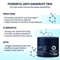 Dandruff treatment hair mask