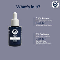 Dark circle reduction eye serum