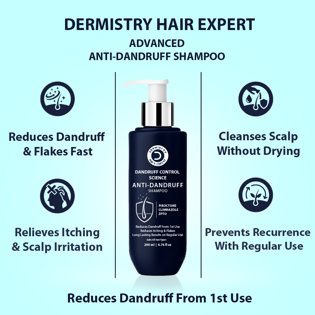 Flake-free scalp treatment shampoo