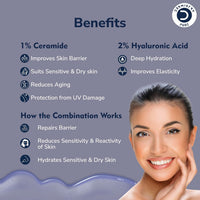 Gentle moisturizing face serum