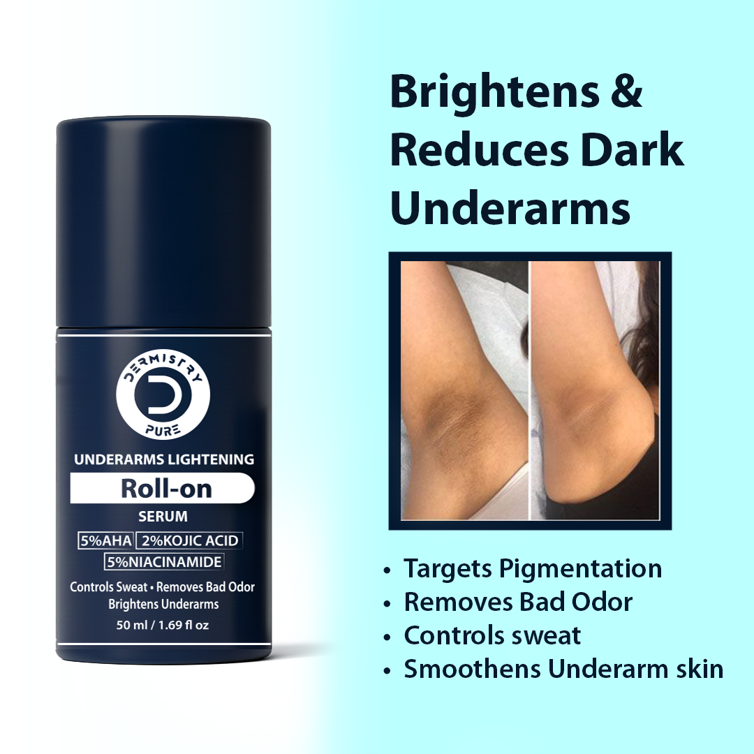 Brightens and reduces dark underarms